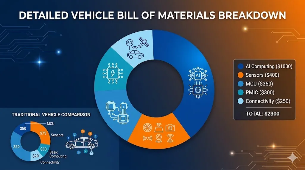 Smart Cockpit Chips smart cockpit and L3 autonomous driving chips