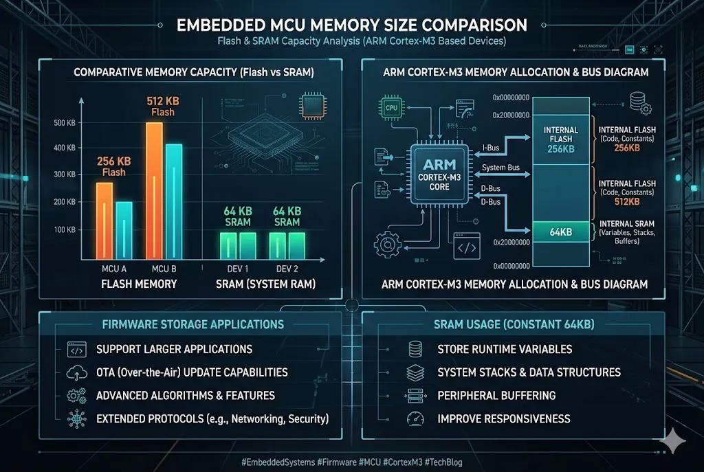 LPC1765 vs LPC1768 memory size LPC1765 vs LPC1768 memory size