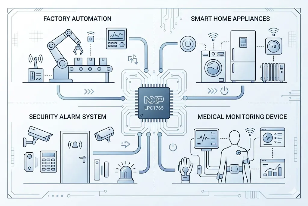 LPC1765 Applications LPC1765 industrial applications