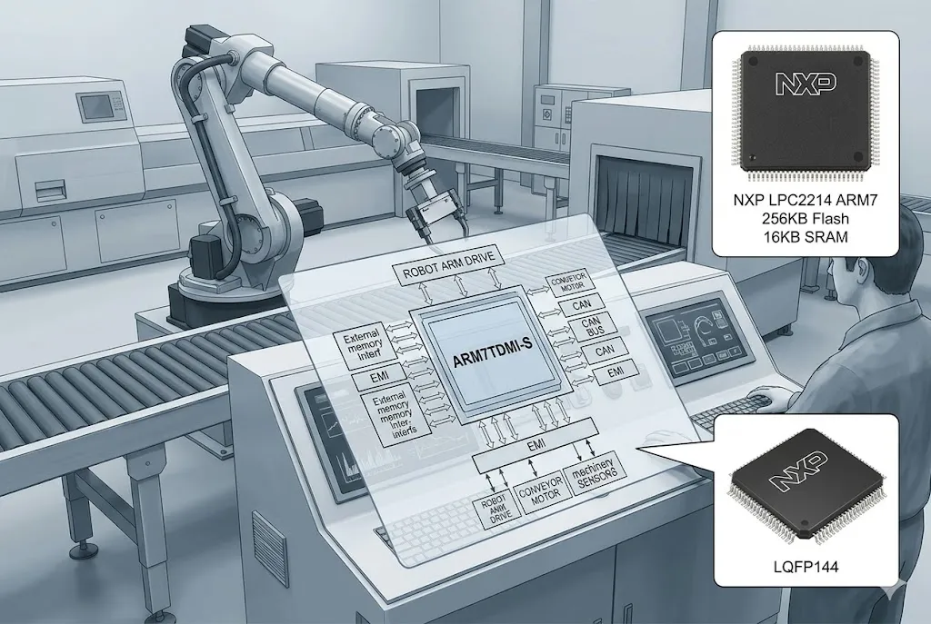 industrial controller MCU