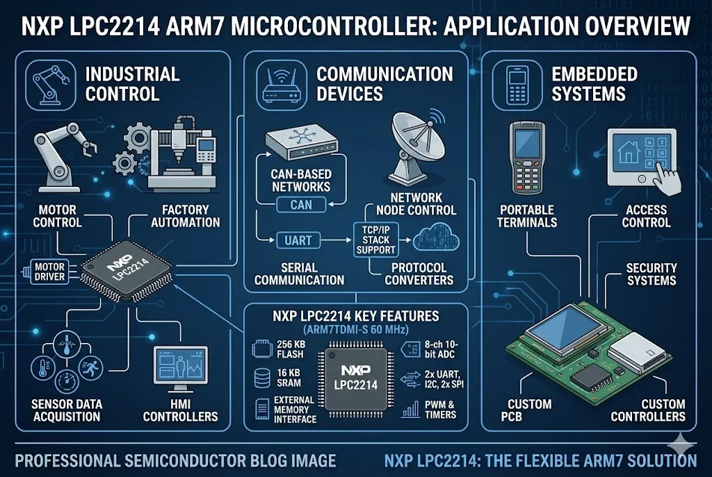 LPC2214 applications